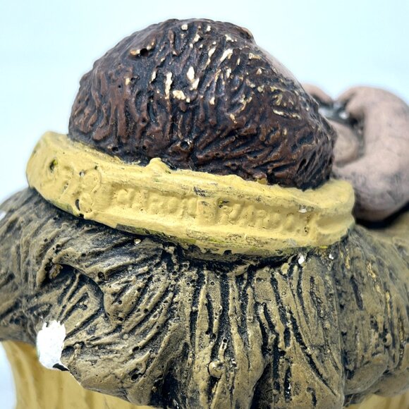 Vintage 1978 Carol Rardon BABY JESUS Nativity Christmas Painted Chalkware - Picture 7 of 9